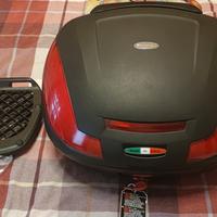 bauletto 52 litri con schienale 