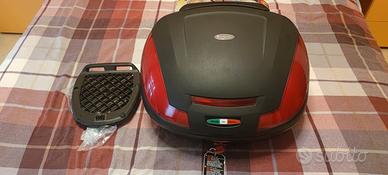 bauletto 52 litri con schienale 