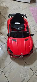 Mercedes Rossa x bambini completa di telecomando 