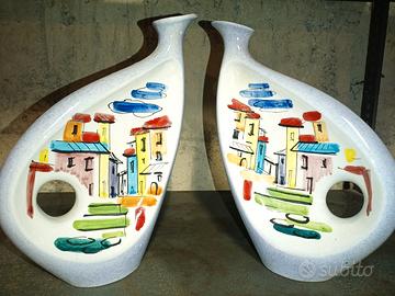 coppia anfore ceramica