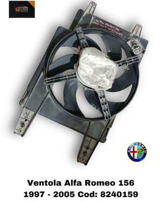 VENTOLA RADIATORE ALFA ROMEO 156 Berlina Serie (93