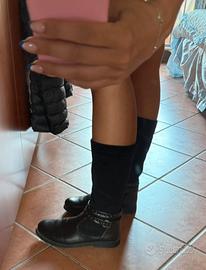 Stivale nero Asso