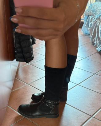 Stivale nero Asso