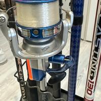 Canne da pesca e mulinelli