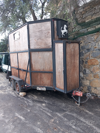 Trailer carrello trasporto animali vivi