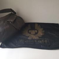 borsa Belstaff in pelle marrone