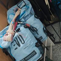 kite set north evo 7 e 10 + barra