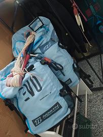 kite set north evo 7 e 10 + barra