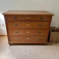 Comò antico in legno massello fine ’800