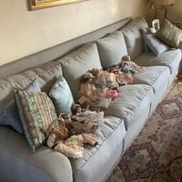 Divano di tre metri e due poltrone