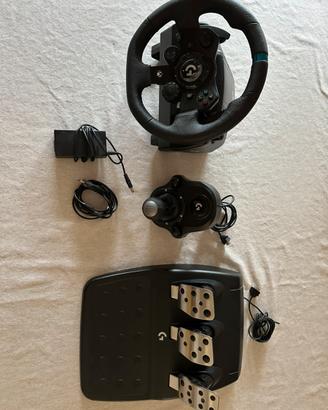 LOGITECH G923 + CAMBIO H XBOX/PC