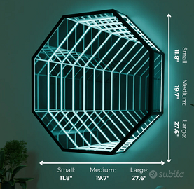 Punto luce Casa di Lumo "Infinity Octamirror"
