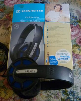 Cuffie Stereo Sennheiser HD 465, scatola originale