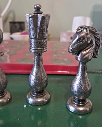 SCACCHIERA SCACCHI DAMA ceselIati NUOVA ITALFAMA