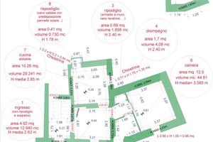 Trilocale finem.ristr. con mobilio e panoramico