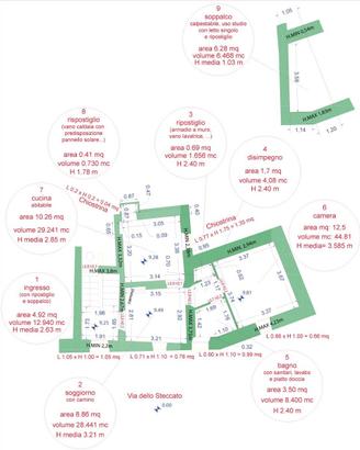 Trilocale finem.ristr. con mobilio e panoramico