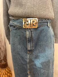 Gonna Relish 28 jeans al ginocchio donna denim