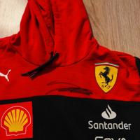 Ferrari Felpa autografata da Charles Leclerc 