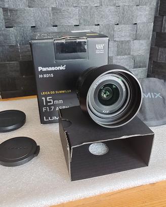 Panasonic Leica DG Summilux 15mm 1.7 ASPH