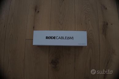 RØDE cavo xlr 6 metri originale