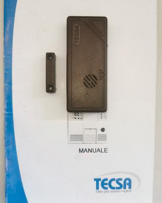 allarme tecsa sensore contatto porte e finestre 