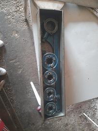 Filiera a Cricchetto per Tubi con 4 Bussole