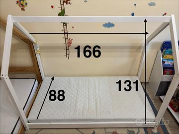 Letto Montessori legno