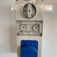 2 Gewiss prese interbloccate senza fondo