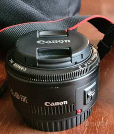 Obbiettivo Canon 50mm f/1.8