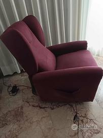 Poltrona relax Lady Bergere alzapersona 2 motori