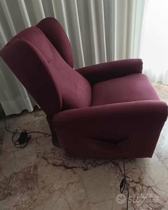 Poltrona relax Lady Bergere alzapersona 2 motori
