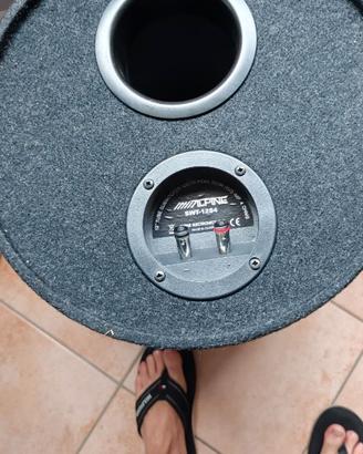 subwoofer Alpine  Electronics SWT-12S4