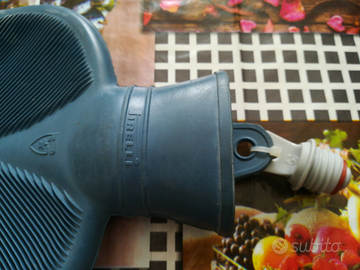 Borsa Pirelli x acqua calda vintage 1965 gomma