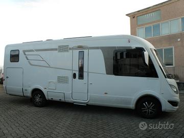HYMER B 704 LETTO MATRIMONIALE IN CODA