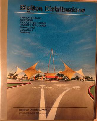 Catalogo vintage BigBon distribuzione 1990 