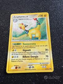 Carta Pokemon Ampharos 1/127 italiano set Platinum