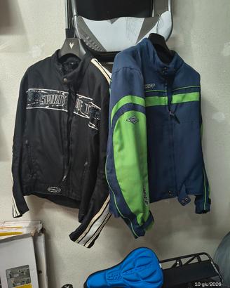 coppia giubbotti moto