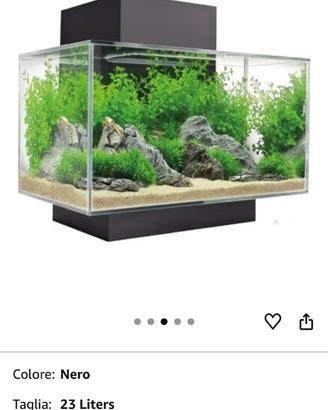 Acquario Fluval Edge, L, 23 litri, Nero