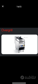 Over grill con coperchio doppia grigliatura