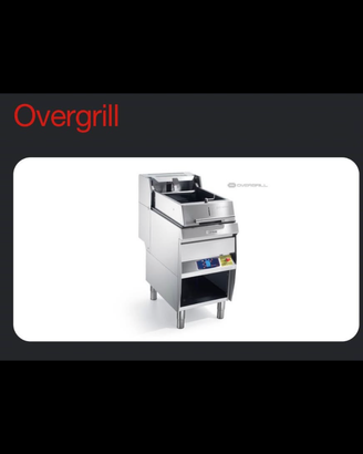 Over grill con coperchio doppia grigliatura