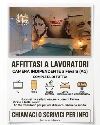 Camera in afftito indipendente