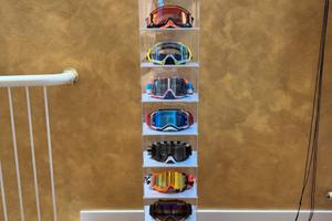 Maschere da motocross.