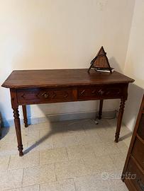 Tavolo da cucina scrivania antico restaurato