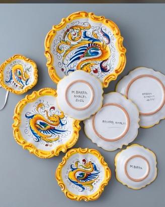 Piattini Amalfi set 4 pezzi