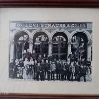 Quadri Pubblicitari antichi N° 2 Levi Strauss & C°