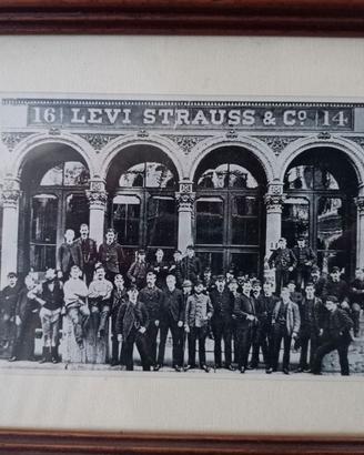 Quadri Pubblicitari antichi N° 2 Levi Strauss & C°