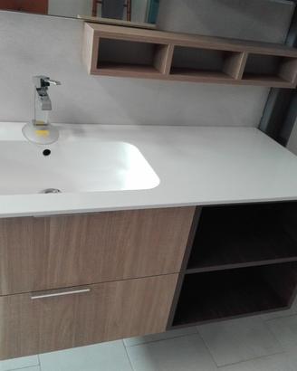 Mobile bagno composizione 120x50 nuovo