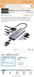 Hub usb-c multiporta 11in1 