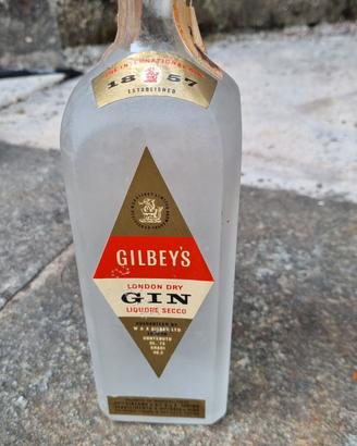 gilbey s gin london bottiglia chiusa