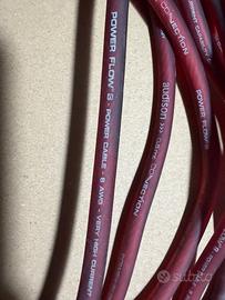 Cavo alimentazione hifi car AUDISON 8awg